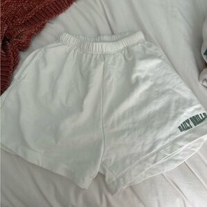Daily Drills White logo shorts